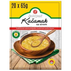 Instant kačamak sa sirom INTERPAK 20x65g