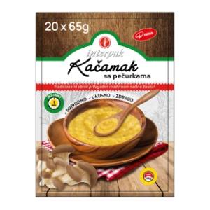 Instant kačamak sa pečurkama INTERPAK 20x65g