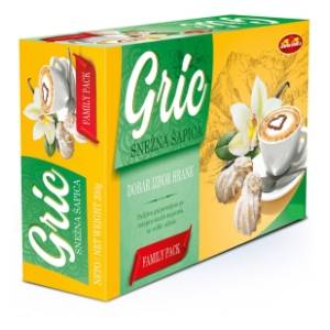Keks Gric snežna šapica 180g