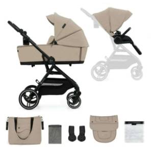 KINDERKRAFT kolica za bebe 2 u 1 Yoxi bež