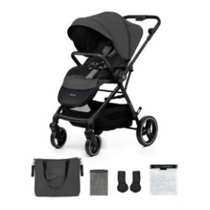 KINDERKRAFT kišobran kolica za bebe Yoxi moonlight siva