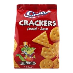 Krekeri CROCO šunka 100g