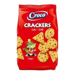 Krekeri CROCO susam 100g