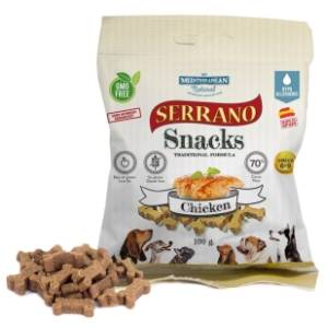MEDITERRANEAN NATURAL Serrano poslastica za pse piletina 100g
