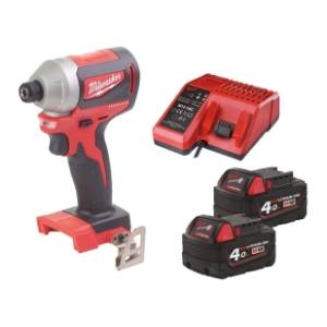 MILWAUKEE M18CBLID-402C 2x4Ah aku bušilica