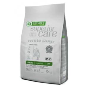NATURE'S PROTECTION White dog small&mini adult insekti 1,5kg