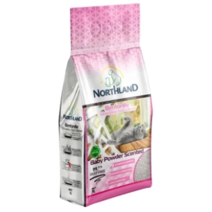 NORTHLAND posip za mačke sa mirisom bebi pudera 5l