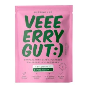 NUTRINO Lab ovsena kaša Verry gut malina jagoda 60g