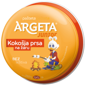 Pašteta ARGETA junior kokošija prsa na žaru 45g