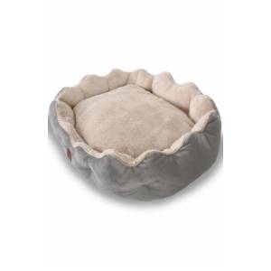 PAWS & WHISKERS Elsa Dog krevet za pse 75x65x25cm sivi