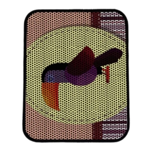 Podloga za mačji posip 45x60cm Nrszn0139
