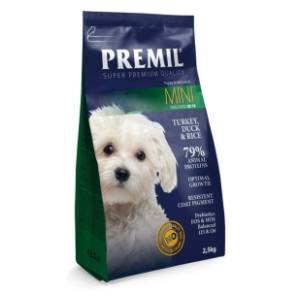 PREMIL Mini hrana za pse pačetina i tuna 3kg