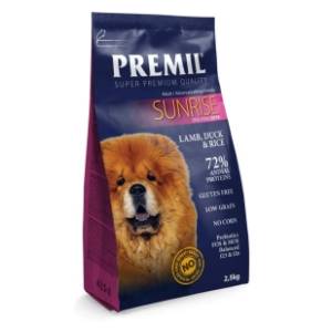PREMIL Sunrise hrana za pse jagnjetina, pačetina i tuna 3kg