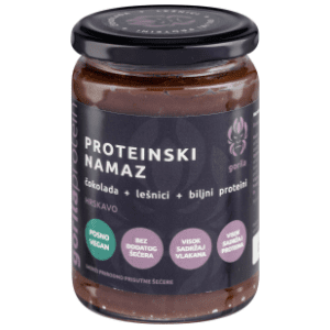 Proteinski namaz GORILA čokolada lešnik biljni protein 375g