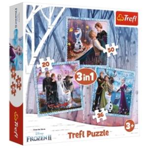 Puzzle 3u1 Frozen TREFL