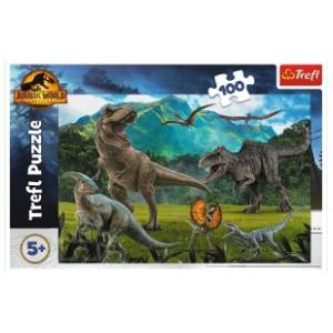 Puzzle Dino svet 100 delova TREFL