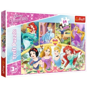 Puzzle Disney princeze 24 dela TREFL