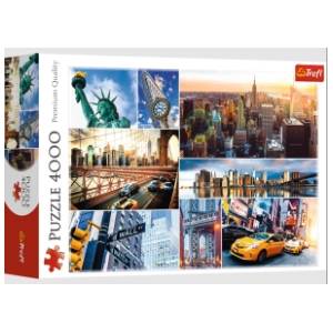 Puzzle Kolaž New York 4000 delova TREFL