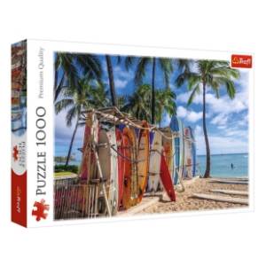 Puzzle Surf na plaži 1000 delova TREFL