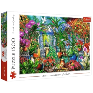 Puzzle Tajanstveno dvorište 1000 delova TREFL