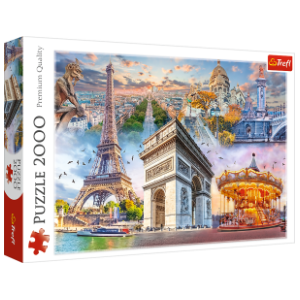 Puzzle Vikend u Parizu 1000 delova TREFL