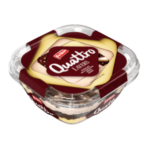 Sladoled QUATTRO Layers rocky road 800ml