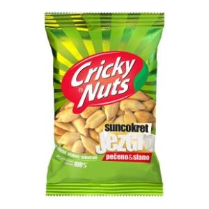 Suncokret CRICKY oljušteni pečeni slani 50g