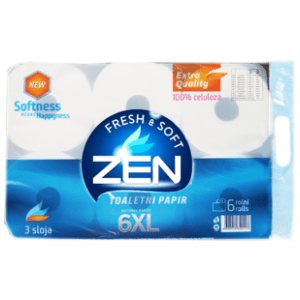 Toalet papir ZEN xl 3sloja 6kom