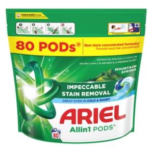 ARIEL PODS Mountain spring kapsule za veš 80kom