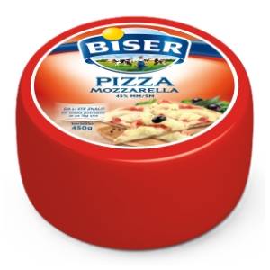 BISER pizza mozzarella 450g