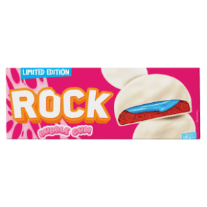 Biskvit ROCK bubble gum 128g