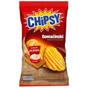 Čips MARBO Chipsy domaćinski kajmak 145g