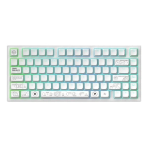 DARK PROJECT bežična tastatura ALU Terra Nova White (ANSI)