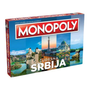 Društvena igra Monopoly čudesna Srbija HASBRO