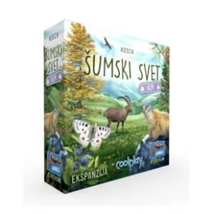 Društvena igra Šumski svet expansion Alpi LOOKOUT GAMES
