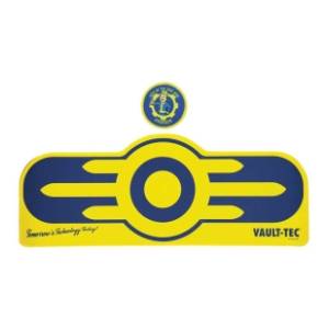 FANATTIK podloga za miša Fallout Vault-Tec XL Desk Pad & Coaster Set