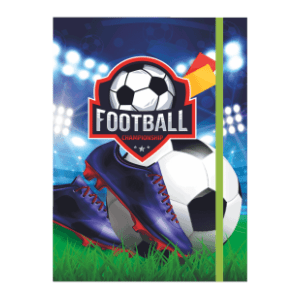 Fascikla sa gumom A5 OPTIMUM 3D Box football