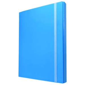 Fascikla sa gumom OPTIMUM 3D Box plava