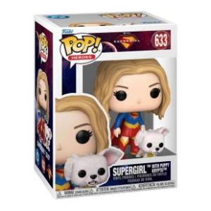 Figura Supergirl W/ Puppy Krypto FUNKO
