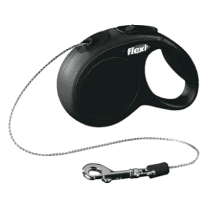 FLEXI New classic cord povodac za mačke XS 3m crni