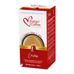 Kapsule ITALIAN COFFEE Espresso Crema nespresso 100kom