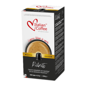 Kapsule ITALIAN COFFEE Espresso Ristretto nespresso 100kom
