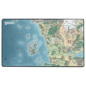 KONIX podloga za miša Dungeons & Dragons Faerun Map Xxl