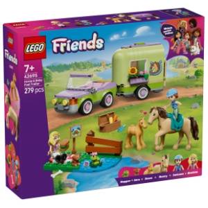 LEGO Friends prikolica sa konjem i ždrebetom 42695