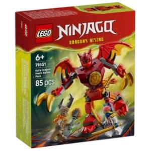 LEGO NINJAGO Kajev zmajeviti mek borbeno pakovanje 71851