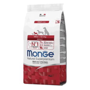 MONGE Mini adult hrana za pse piletina 800g