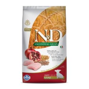 N&D Ancestral grain mini puppy hrana za pse piletina nar 2,5kg