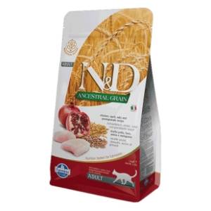 N&D Low grain hrana za sterilisane mačke piletina nar 10kg