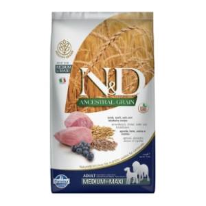 N&D Low grain medium maxi adult jagnjetina borovnica 2,5kg
