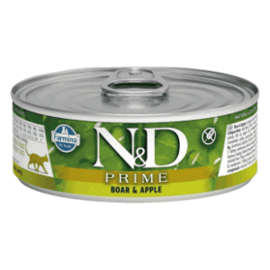 N&D Prime hrana za mačke jabuka i divlja svinja 70g